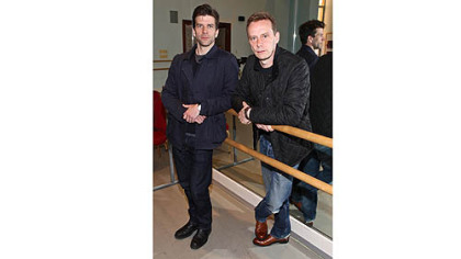 Ovation premieres "A Chance to Dance" at 10 tonight. The show follows British contemporary dancers/choreographers Billy Trevitt, left, and Michael Nunn as they try to create a new U.S. dance company in 28 days.