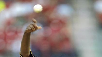 Pirates starting pitcher James McDonald struck out seven batters over six scoreless innings Friday in St. Louis.