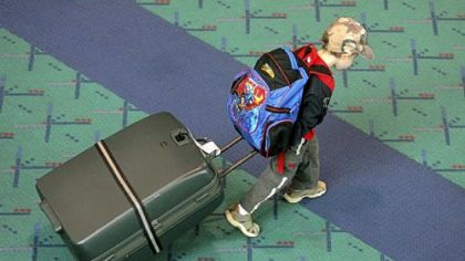 Tired of a real drag? Flying American Airlines? For a fee, of course, it will deliver your luggage to your home, office or hotel.