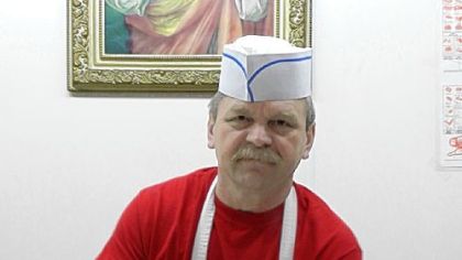 At Steve's Meat Market, butcher Stanley Dul is originally from Rzeszow, in southeast Poland.