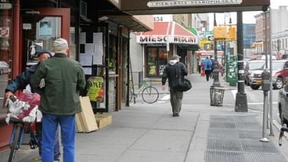 The streets of Little Poland, the heart of Brooklyn's Greenpoint area, are filled with shops selling Polish meats and baked goods.