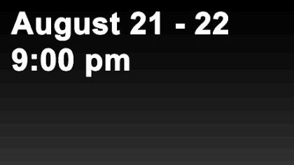 Illustration of astronomical highlights for Aug. 21-22 prepared by Amy Jill Lankey, Buhl Planetarium and Observatory.