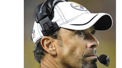 Steelers offensive coordinator Todd Haley.