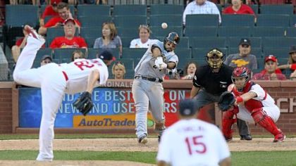 Pedro Alvarez drills a home run off St. Louis Cardinals pitcher Barret Browning that gave the Pirates the lead and eventually the win Sunday in a 19-inning marathon at Busch Stadium in St. Louis.