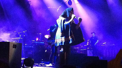 Jim James of the band My Morning Jacket at Stage AE.