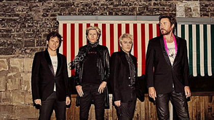 Roger Taylor, left, John Taylor, Nick Rhodes and Simon Le Bon comprise today's Duran Duran, playing at Stage AE Sunday.