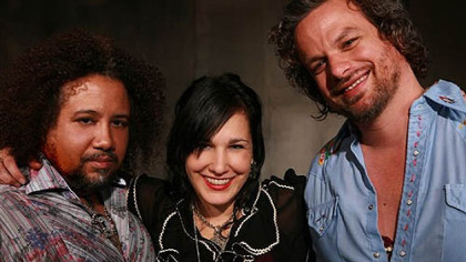 Rusted Root -- with Patrick Norman, left, Liz Berlin and Michael Glabicki -- headlines Sunday's Allegheny County Music Festival at Hartwood Acres. Donations benefit the festival's fund, which gives children and youth items and opportunities not available through traditional govenment funding.