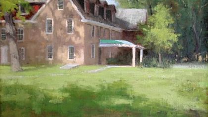 A painting by Beverly Ford Evans.