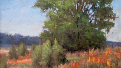 A painting by Beverly Ford Evans.