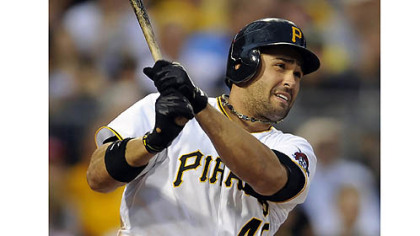 Garrett Jones hit .360 with 5 home runs, 5 doubles, 17 RBIs and an .800 slugging percentage in the past 14 games.