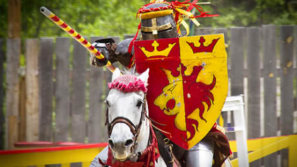 The Joust: Enjoy knights in shining armor.