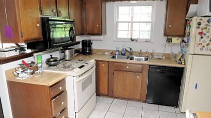 The kitchen of 7210 Front River Road, Neville Island.