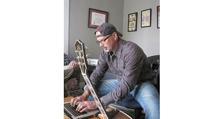 Songwriter Billy Montana turns out more than 100 songs a year. "You can't wait for inspiration. It's a job, and I have to work at it every day."