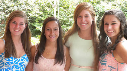 Tara Caste, Lucy Nass, Mara Fitzgerald and Sarah Mallon.
