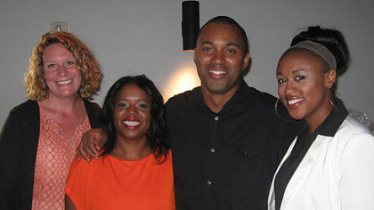 Kathy Risko, Kezia O.L. Taylor, Demetrius Ivory and Tamara Torbert.