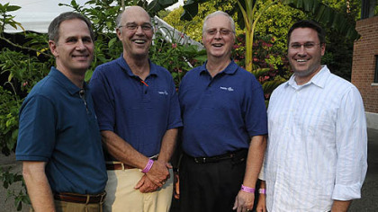 Board Members Jon Henderson, John Culbertson, Mike Harter, and Brad Funari.