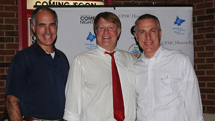 Sen. Bob Casey, County Executive Rich Fitzgerald and U.S. Rep. Tim Murphy.