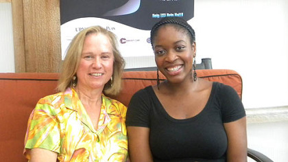 Anna Singer and Joy Ike.