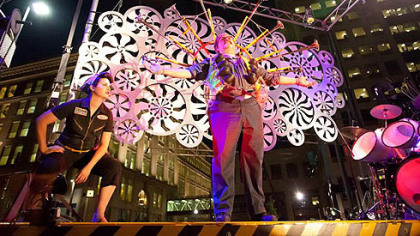 A scene from Squonk Opera's "GO Roadshow."
