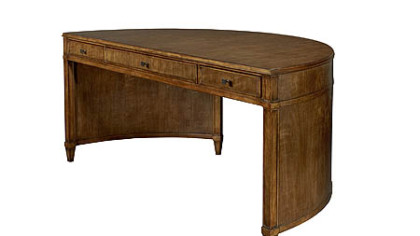 Sonia Demi-Lune Desk from Hickory Chair.