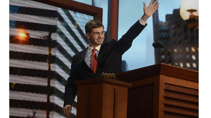 Keith Rothfus, candidate for the U.S. House of Representative's 12th Congressional District, addressed the convention Tuesday afternoon.