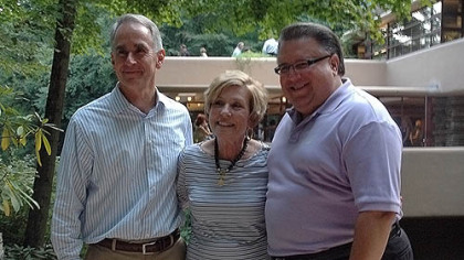 Tom Saunders, Susan Fitzsimmons and Dave Hammer.