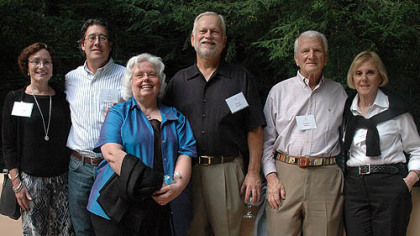 Melanie and Felix Fukui, Kathi and Steve Guinn and Eugiene and Barbara Meyers.