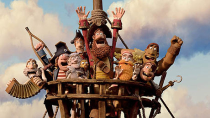 "The Pirates! Band Of Misfits" is the latest from Aardman Animation.