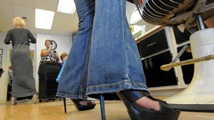 Maria Rubino works all day, every day in stiletto heels in her Aliquippa beauty salon. Her salon has gone from an oasis of neighborhood culture to an international documentary film.