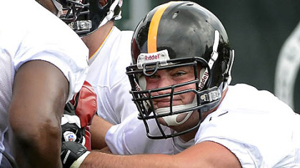 Offensive guard David DeCastro, working out during minicamp before being hurt, is the latest in a line of injured players who will impact the decisions made by tomorrow on the 53-man roster. The Steelers play host to the Carolina Panthers at 7 tonight.