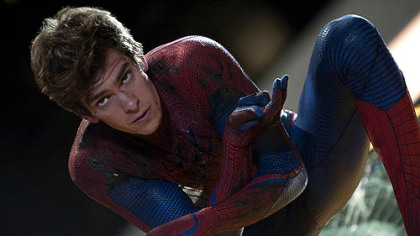 Andrew Garfield in "The Amazing Spider-Man."