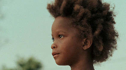 Quvenzhane Wallis as "Hushpuppy" "Beasts of the Southern Wild"