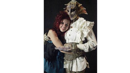Alana Rose Schiro, a graduate of the Tom Savini Special Make-up Effects program at the Douglas Education Center in Monessen, had to incorporate crabs into a pirate-themed creature during this week's episode of "Face Off."