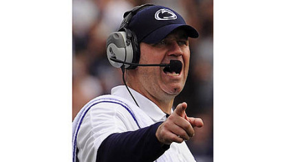 Bill O'Brien's every move was watched Saturday as he became the first coach other than Joe Paterno to coach a Penn State season opener since 1965.