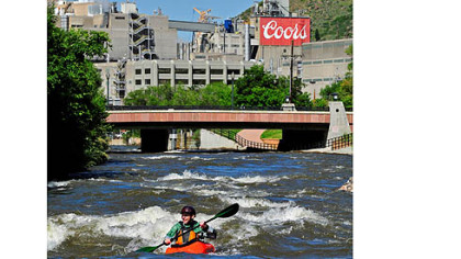 Coors Brewery in Golden, Colorado.
