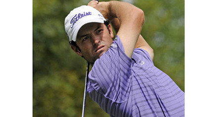 Tournament winner Robert Streb hits off the 17th tee Sunday at the Mylan Classic at Southpointe Golf Club.