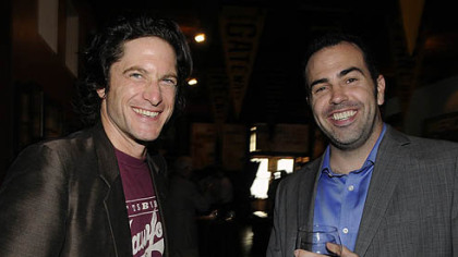 Actors David Conrad and Patrick Jordan.