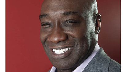 This Wednesday, Jan. 11, 2012, photo shows actor Michael Clarke Duncan in New York. Duncan has died at the age of 54 on Monday, Sept. 3, 2012 in a Los Angeles hospital after nearly two months of treatment following a July 13, 2012 heart attack.
