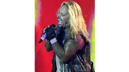 Vince Neil leads Motley Crue at First Niagara Pavilion Sunday night.