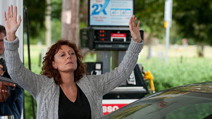 Susan Sarandon in "The Company You Keep," a movie in which Jackie Evancho also has a role.