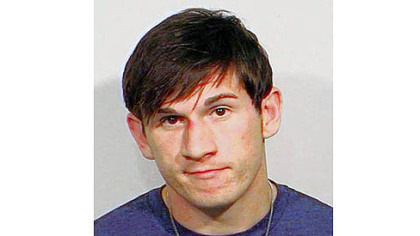 Christopher Shell in a photo provided by the DFW Airport Department of Public Safety. Mr. Shell, 29, who had been trying to get home to Texas for his birthday, told investigators that "his ex-girlfriend and her boyfriend, Kenny," were probably behind the call.