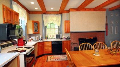 Kitchen of the historic Thomas Wilson Shaw house in Shaler.