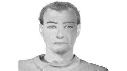 The Pittsburgh police sketch of bicyclist Colin Albright's attacker