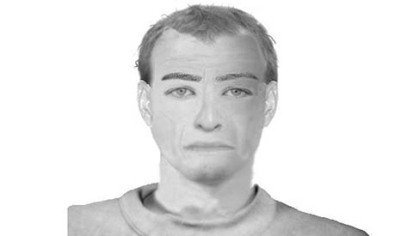 The Pittsburgh police sketch of bicyclist Colin Albright's attacker