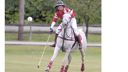 Mary Muldoon of the Potomac Polo Club of Poolesville, Pa.