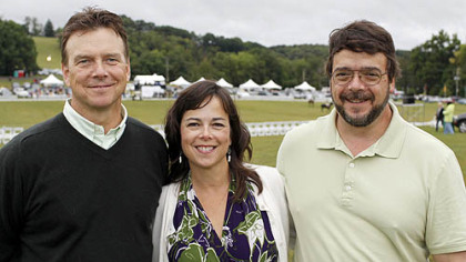 Siblings, Tom, Sharon and Jeff Landau.