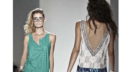 Fashion from the Spring 2013 collection of Tracy Reese.