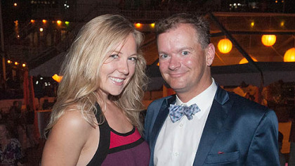 Catherine Guentert and  Carter Byham.