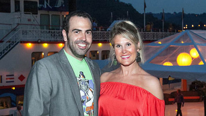 Patrick Jordan and Eileen French.