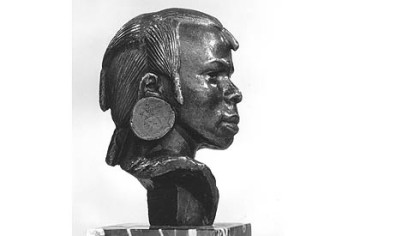"Masai" is part of the "Richmond Barthe: His Life in Art" exhibition at the August Wilson Center for American African Culture, Liberty Avenue, Downtown.